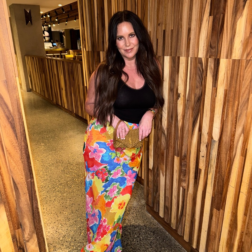 Floral Maxi Skirt